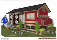 M102 - Chicken Coop Plans Construction - Chicken Coop Design - How To Build A Chicken Coop - 0217_10